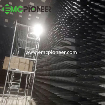 EMC testing chamber